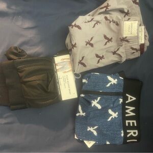 American Eagle boxers bundle